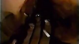 Rubbing that shit on her booty and panty