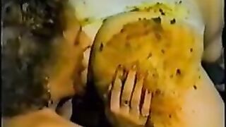 Mature lady licking that sticky shit