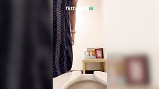 Nasty babe and sticky sexy shit