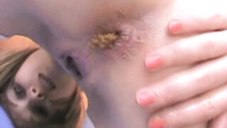 Eating shit and drinking fresh piss