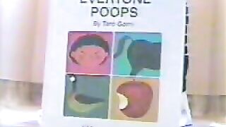 Chick shits while pals laugh