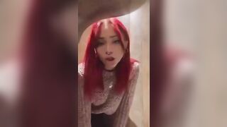 Cute redhead chick and hot ass shit