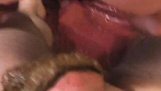 Kinky round ass lady showing her tasty booty hole