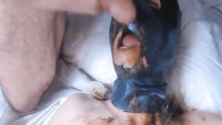 Fucking in her poopy butt