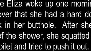 Woman struggles with constipation, then leaves with shit in pants