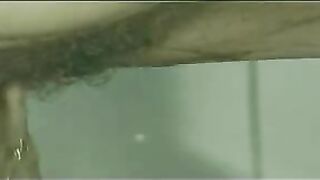 Babe takes a huge shit in a bathtub