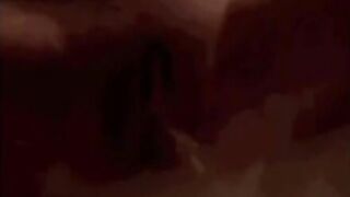 Woman takes a huge shit on her own body