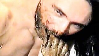Girl licks shit off her partner’s fingers