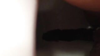 A stream of piss hits the floor