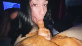 Two girls take turns eating each other's shit
