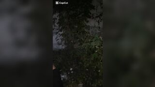 Girl licks her own asshole
