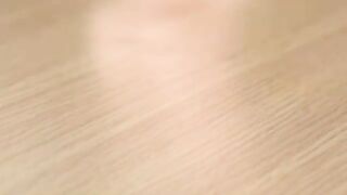 Woman takes a huge shit and then fucks it