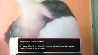 Woman plays with shit on her fingers