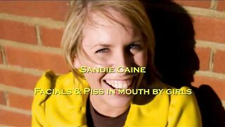 Blonde girl eats her man's ass on the couch