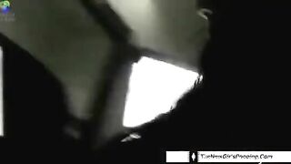 Woman pulls shit out of her ass with her hands