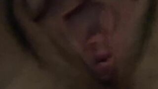 Woman spreads her ass and shows her hole