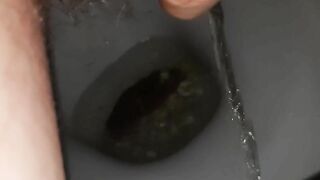 Girl pulls shit from her ass to put in the bowl