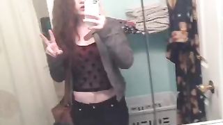 Girl toilet pissing at home