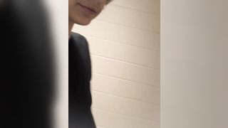 Teen Pissing in Front of Neighbors Door