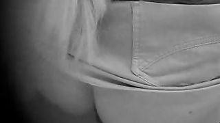 Hidden cam caught pooping in the bathroom