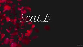 Lovely Scat babe eating her tasty shit