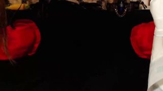 Stunning big boobs babe pooping on the cam