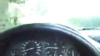 Wife enjoying pooping and pissing outdoor fun