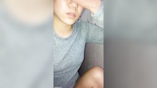 Smoking and pooping in the toilet