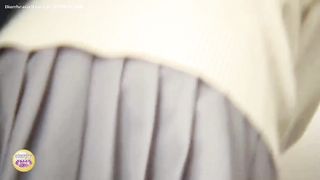 Japanese girl and her messy load