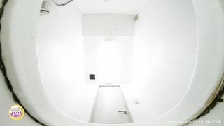 Cute hairy Japanese chick pee and poop