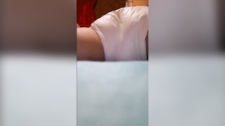 Sweet girls pooping in panty