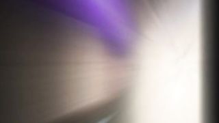 Hairy pussy toyed while her ass poops