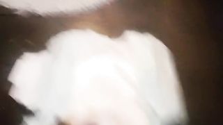 Slutty babe showing her dirty diaper