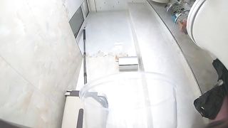 Lovely Chinese scat babe fills bowl with huge poop