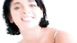 Lexee showing her golden shower