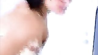 Lexee showing her golden shower