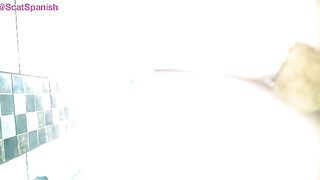 Big poop from big ass closeup