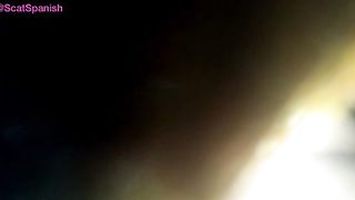 Big poop from big ass closeup