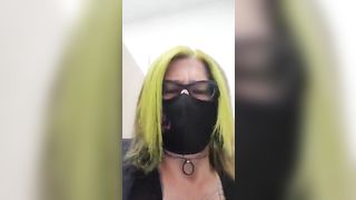 Blonde mature lady pooping homemade video