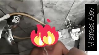 Sub hubby slave takes piss shower
