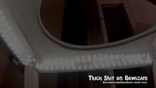 Potty chair shit viewed from three different angles