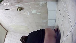 Power pushing out poop Caught on Spy cam