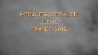 Girl squats and takes a huge shit in a bathtub