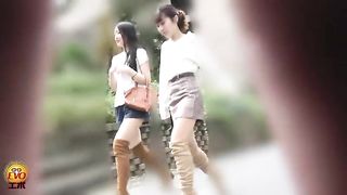 Sexy amateur Japanese babe poops a lot