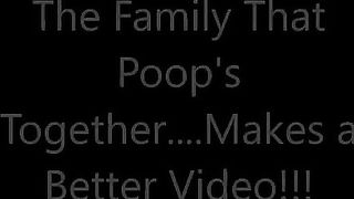 Chubby trimmed pussy lady poops