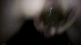 Woman showing large turd closeup