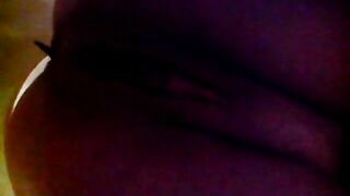 Closeup of sexy ass poops