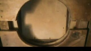 Hot round ass and dark stinky poop