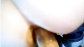 Sexy big pooping booty fucked