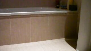 Amazing hot ass pooping lady